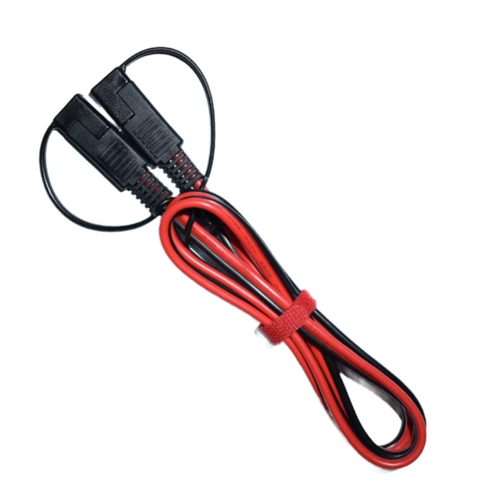 Solar Panel Connector 20A Power Cable For Solar Power Setup Red black Pure Copper Conductor PVC Insulated Jacket