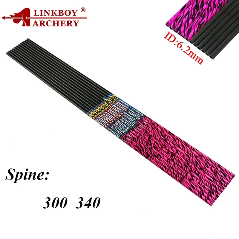 Flechas de carbono spine 300 para arco tradicional y caza - imagen 2