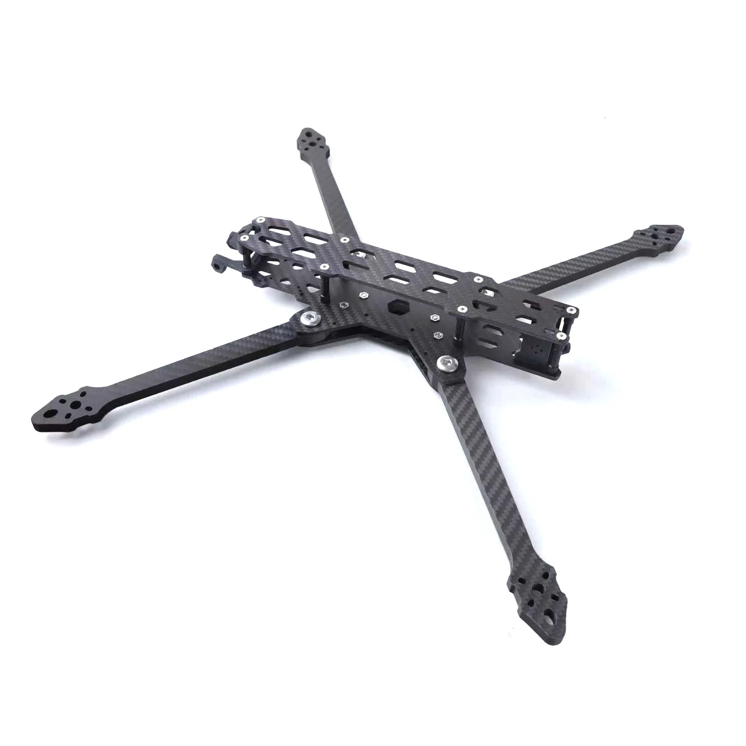 LX10 V2 10 Zoll 405mm / LX8 V2 8 Zoll 345mm Faltbarer Carbonfaser-Quadcopter-Rahmen, Armstärke 7,0mm für FPV-Langstreckendrohnen – Detail 5