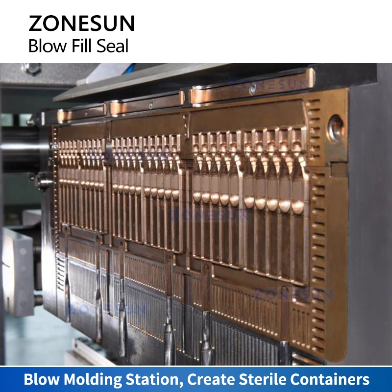 Zonesun Blow Fill Seal Machine Manufacturer BFS Machine Filling Machine for Single Dose Container ZS-BFS1