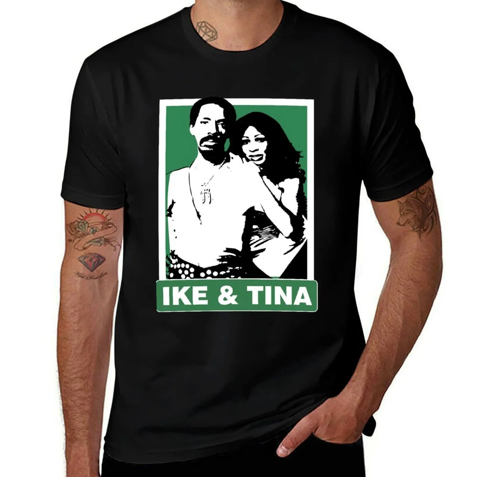 Ike and Tina T-Shirt t shirts for man slim fit T-Shirt