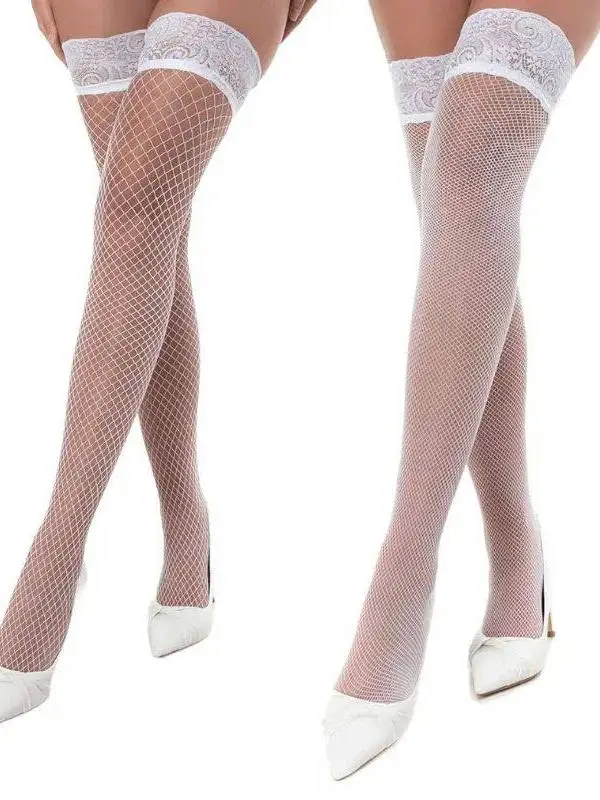 women's-white-lace-silicone-nonslip-stay-up-mesh-stockings-breathable-comfortable-leggings-for-daily-use-made-in-china