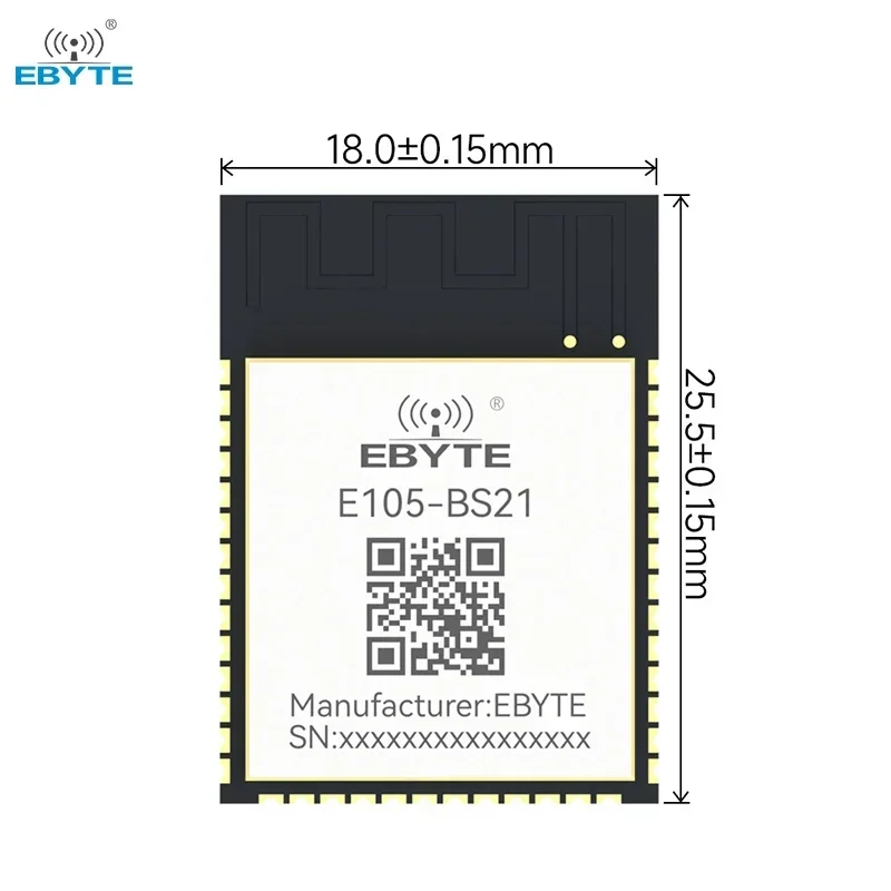 EBYTE E105-BS21 Series 2.4GHz NearLink SLE Module BS21 Chip Wireless Transmission Low Power Consumption 270m