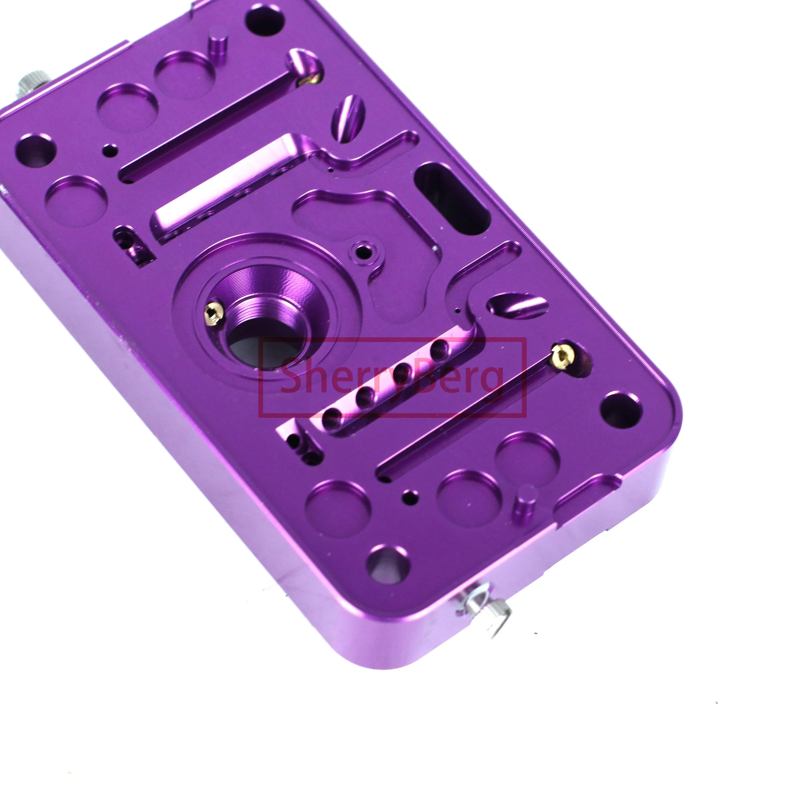 SherryBerg Billet Race Calibrated Carburetor Metering Block for Holley 4150 Carb Purple 850 CFM Carburetor Carby Series 850CFM