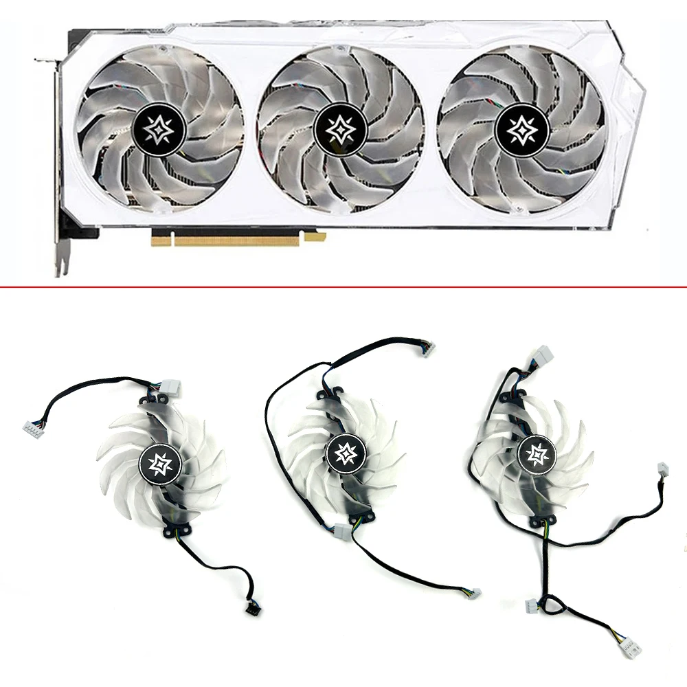 

3PCS 90MM RTX3090 TH9215S2H-PDB02 GPU fan For GALAXY RTX3090 3080Ti 3080 3070Ti 3070 3060Ti 3060 BOOMSTAR graphics card Fan