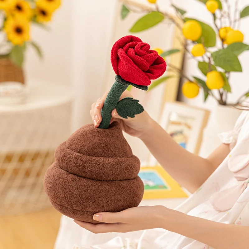 Realista vaso de plantas série pelúcia tulipa lótus estante decoração boneca macia kawaii flor pêssego para meninas presentes aniversário