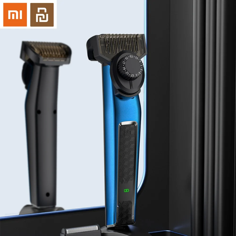 Xiaomi Youpin Beard Trimmer Set Hair Trimmer Skin Safe Nose Hair Trimmer 5 IN 1 Grooming Kit Rechargeable Suit for Men Clipper