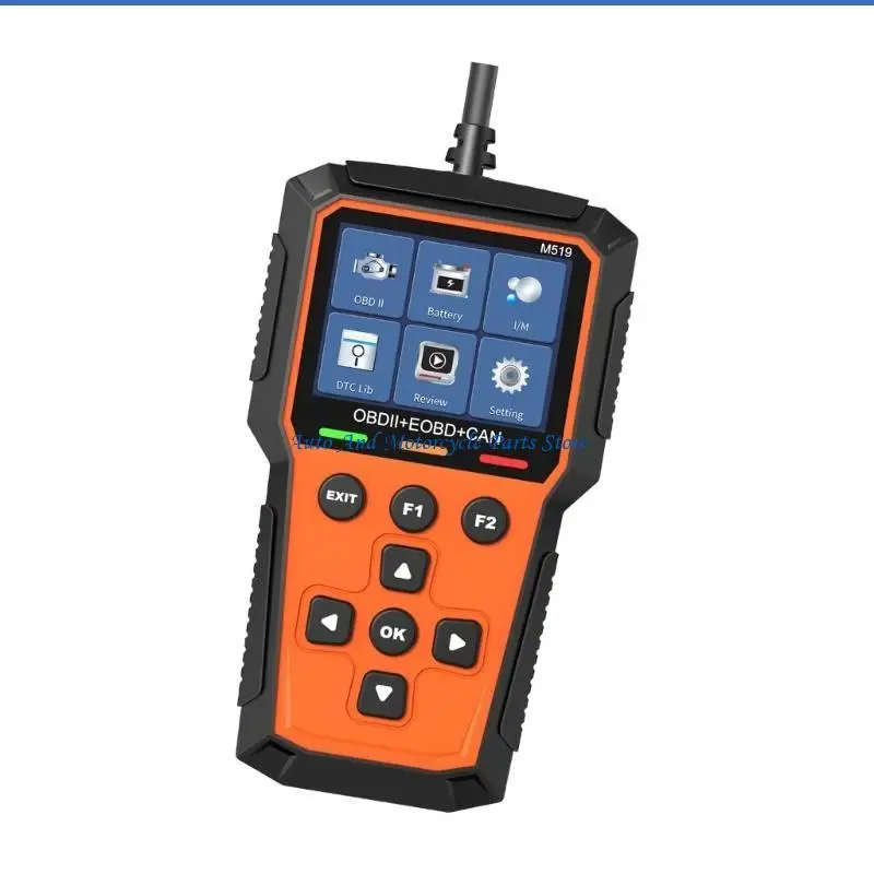 P9FD Multifunctional OBDII Diagnostic Tool OBD2 Scanner With Improved Safety Certification Engine Error Detection