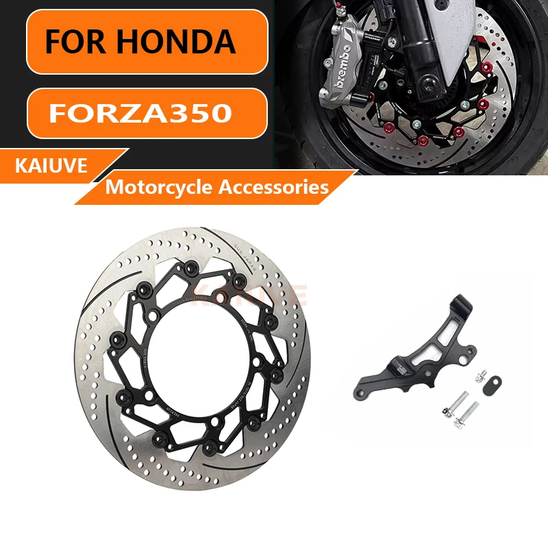 

Motorcycle Brake Disc 300mm Floating Disk Rotor Brake Caliper Connector Kit Front Wheel For HONDA ADV350 Modified Accessories