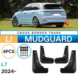 Mudflaps Fender for Leading ideal L7 2024 Mud Flaps Splash Guards Front Rear Wheels Fender Car Accessories 4Pcs