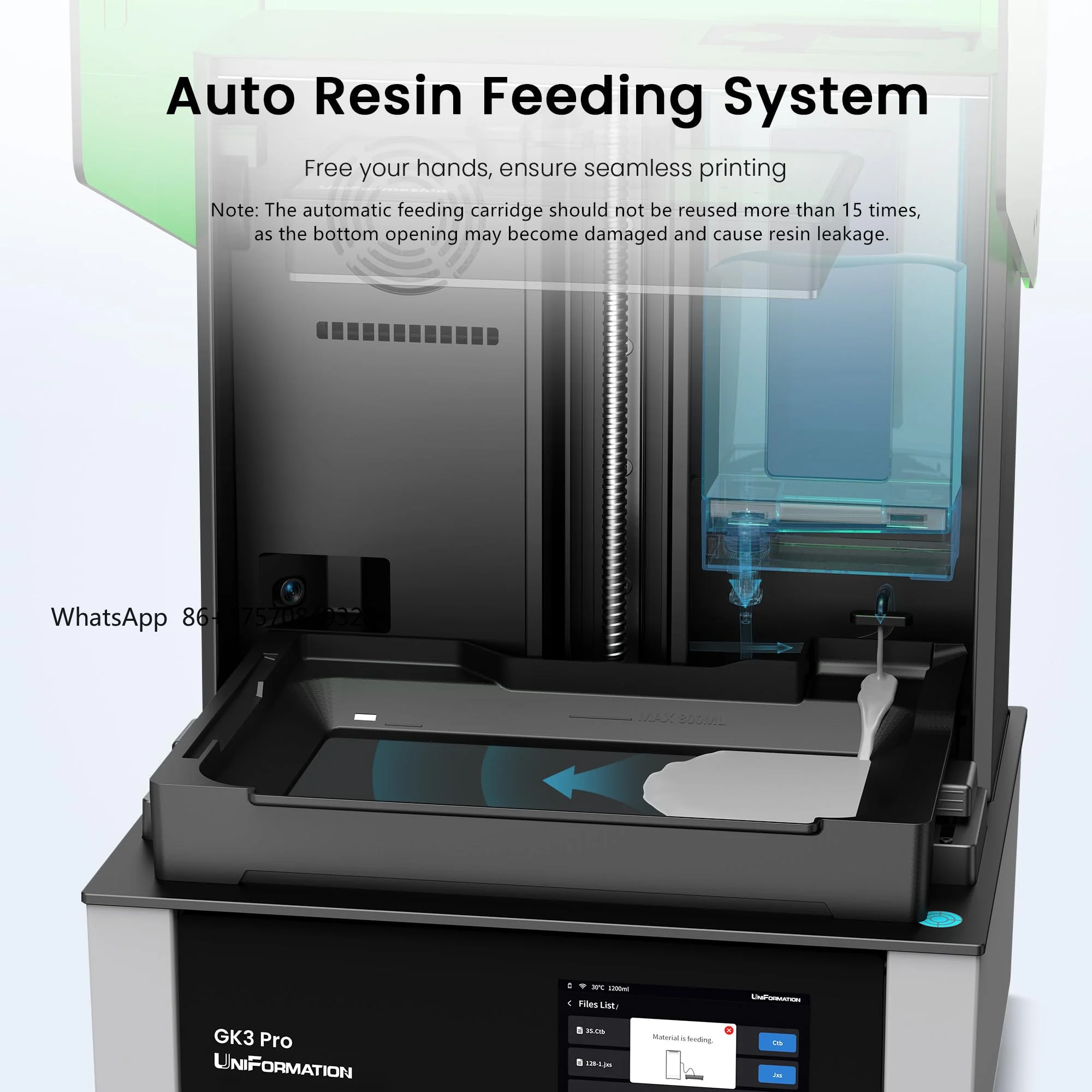 UniFormation GK3 Pro Resin LCD - 3D Printer Resin 评论和价格