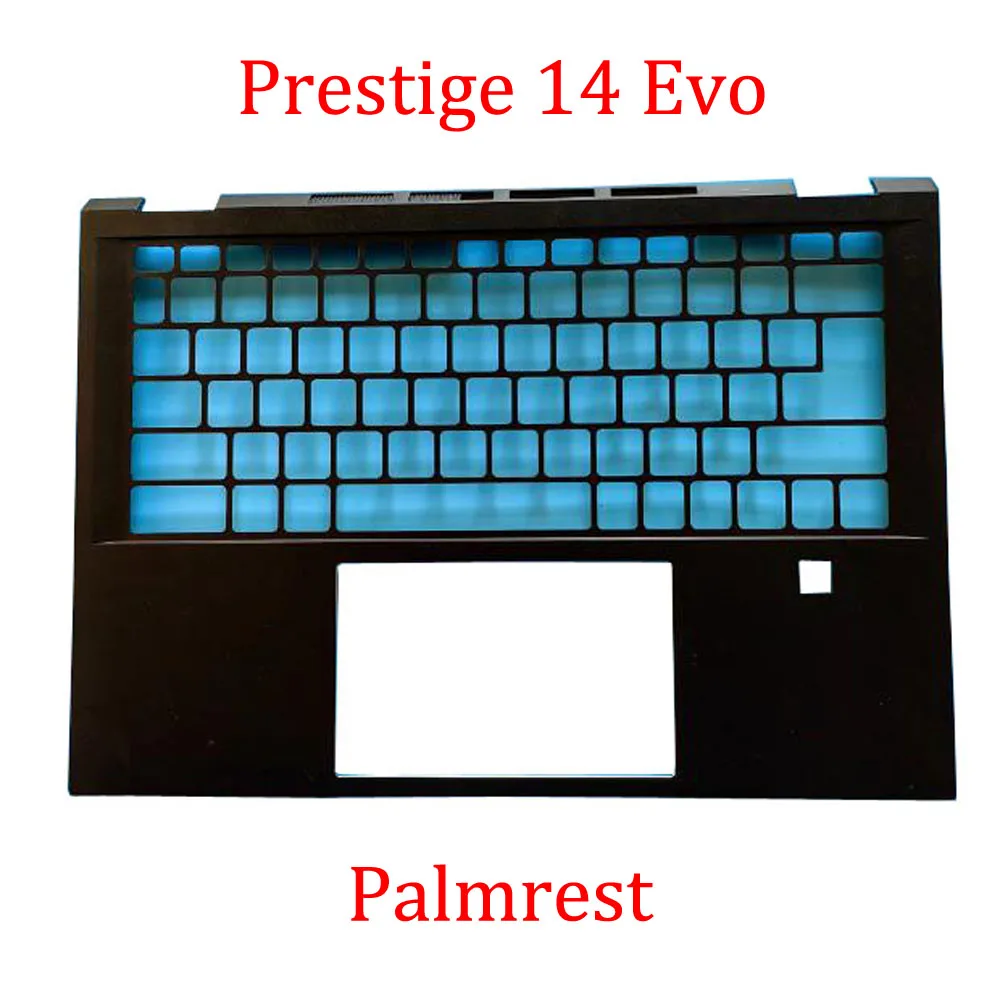 

Black Laptop Palmrest For MSI Prestige 14 Evo B13M New