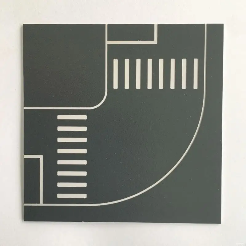 CORB Together Street Plates per bambini giocattolo educativo riutilizzabile design paesaggistico con bordi arrotondati