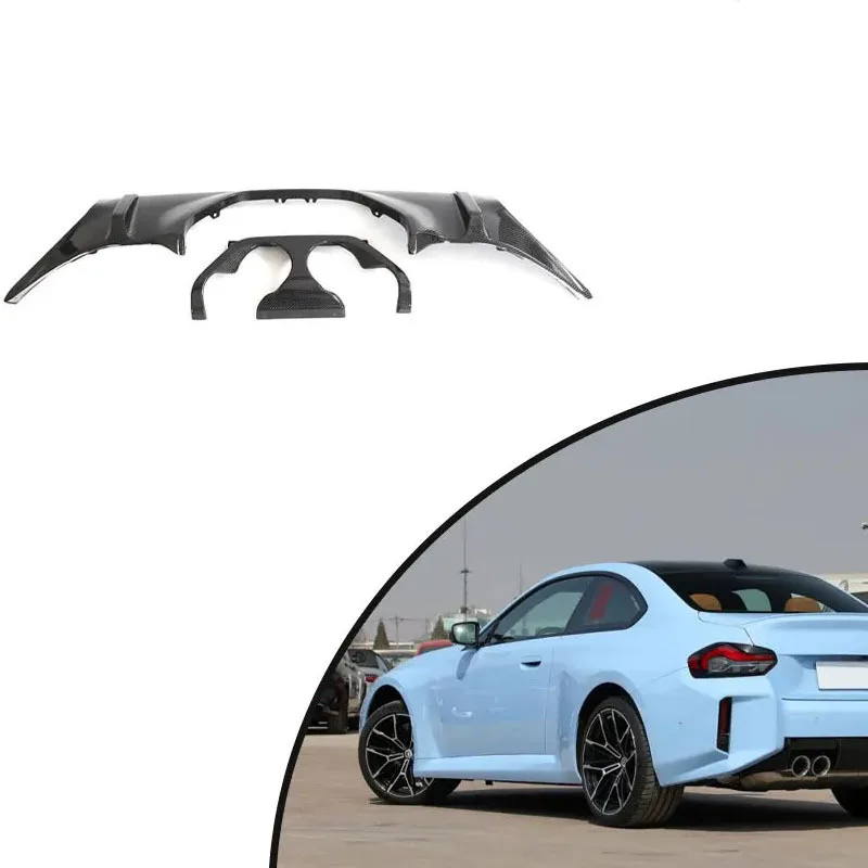 For 2022-2023 BMW G87 M2 Carbon Fiber Rear Diffuser Body Kit Car Accessories