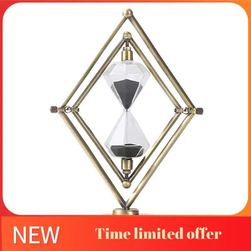 

ABRN-Hourglass Sand Timer, Glass Hourglass Timer, 30 Minutes Sandglass For Classroom, Home, Kitchen, Office Decoration Easy To U