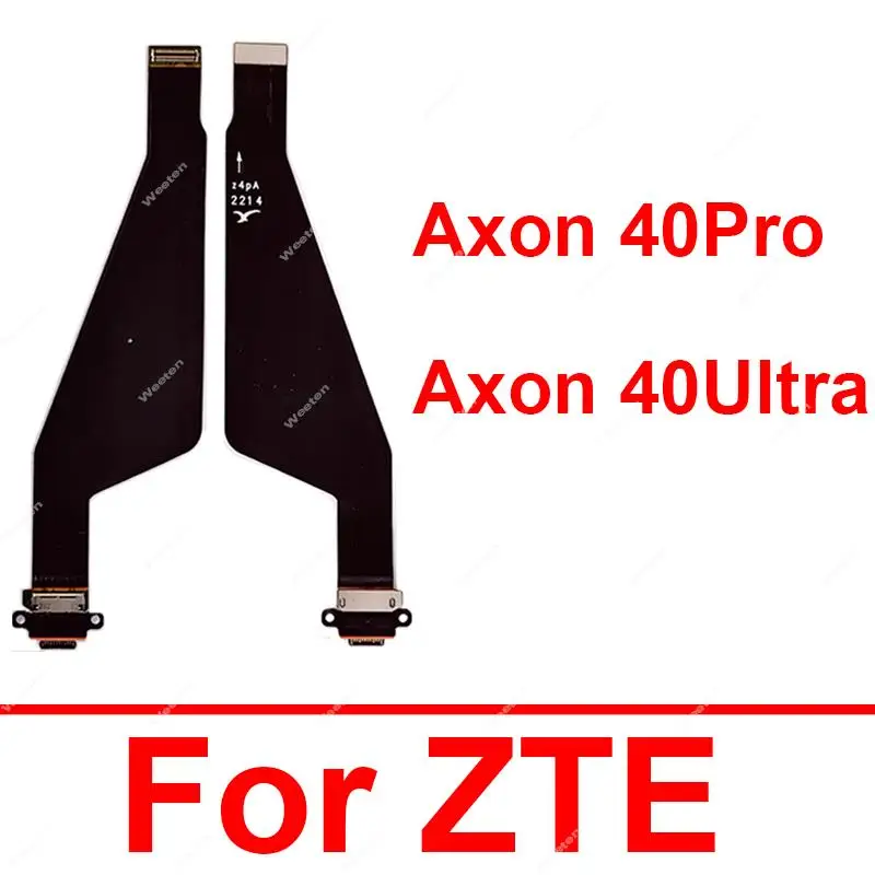 

For ZTE Axon 40 Pro 40 Ultra A2023P USB Charger Dock Flex Cable USB Charging Port Flex Cable Parts