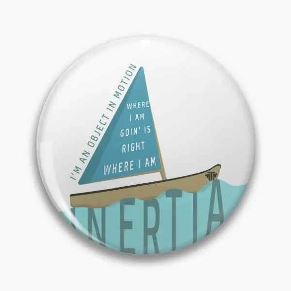 Inertia Ajr Sailboat  Soft Button Pin Cartoon Brooch Funny Lover Fashion Cute Clothes Gift Collar Creative Hat Decor Metal Badge