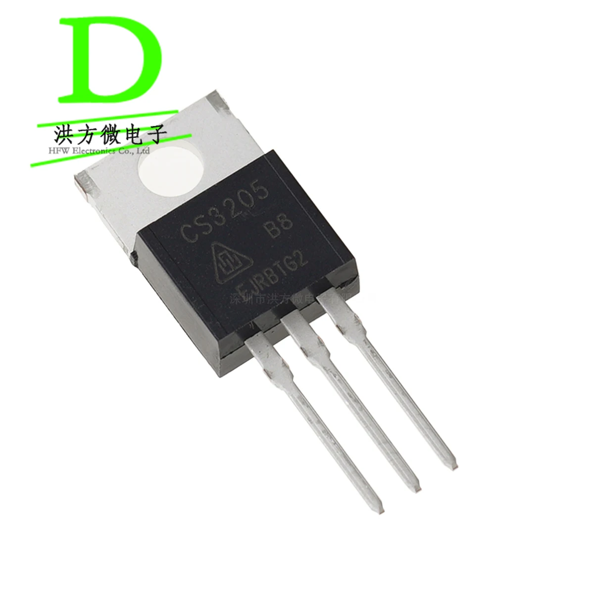 10 قطعة العلامة التجارية CRMICRO MOSFET N-CHANNEL CS3205B8 TO-220 55V 120A