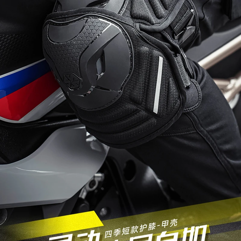 Scoyco Summer Kneed Pads Motorcycle Knee Guards Men Women Riding Protectors Anti Drop Leg Guards Knee Protector Motorcycle K46