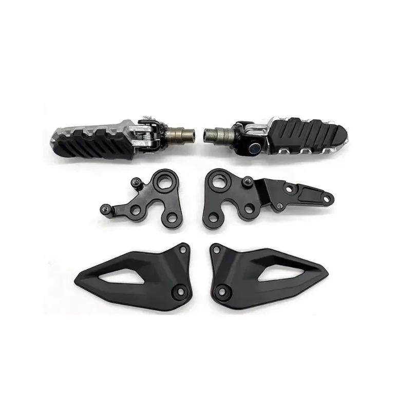 Front Footrest Foot Pegs Bracket Foot Pedals Support Decoration Plate For Benelli TNT BJ150S BJ150-31Keeway RKF125 125 QJ150-31