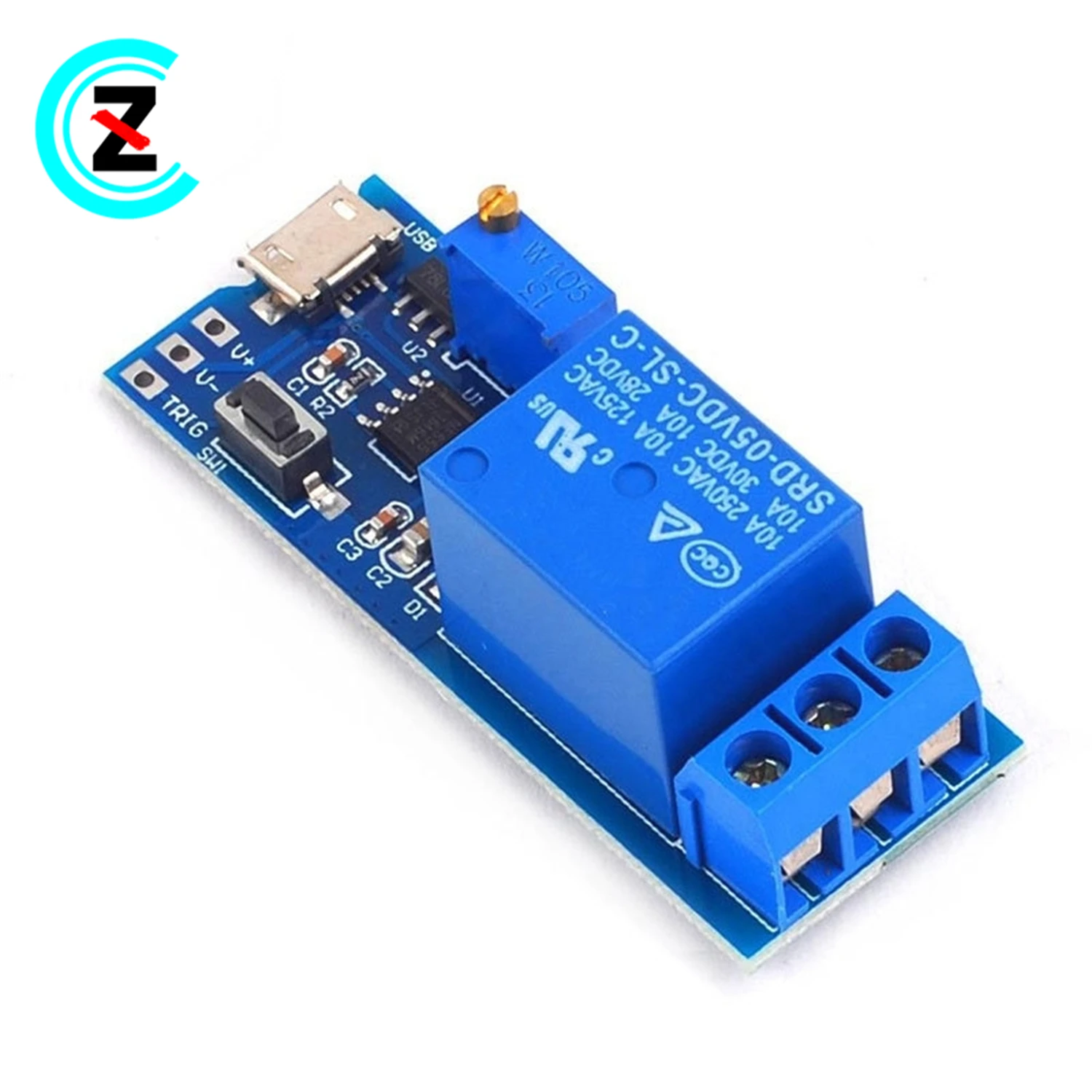 XY-018 Modulo relè ritardo trigger ad ampia tensione 5V-30V Modulo timer interruttore ritardo interruttore ritardo