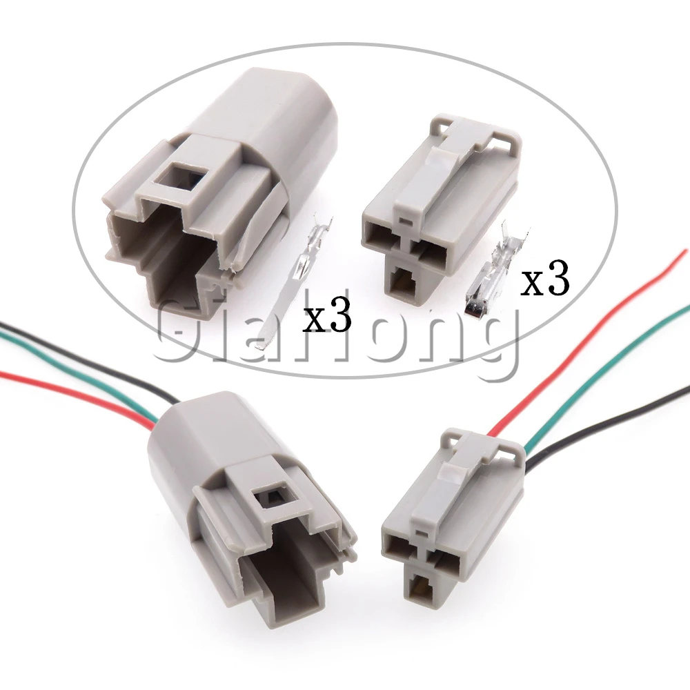 1 Set 3 Ways AC Assembly Auto Accessories 12176836 Automobile Cigarette Lighter Wiring Cable Connector Car Unsealed Socket