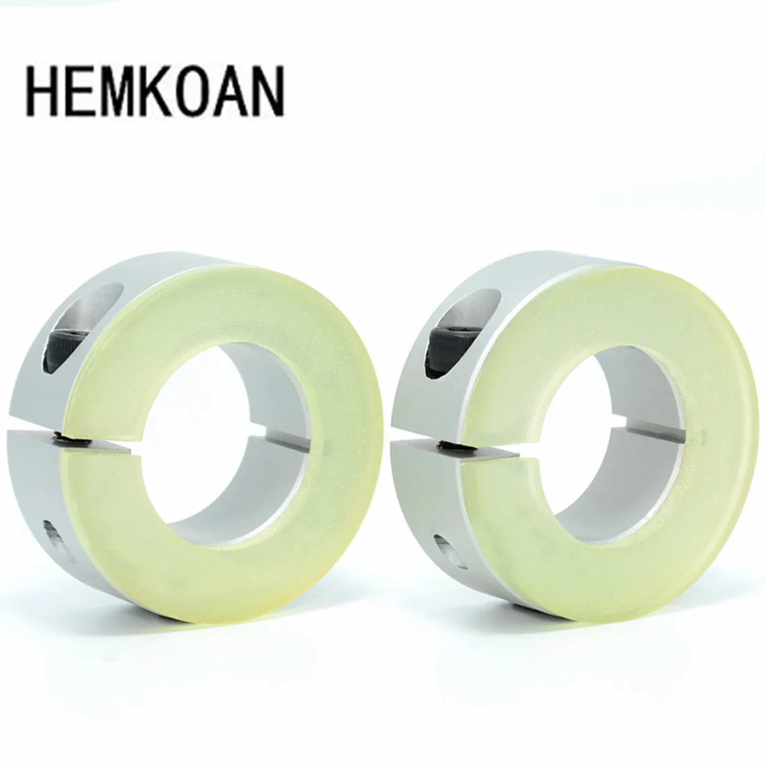Aluminum alloy fixed open ring type, with polyurethane silicone ring stop jacket positioning retainer ring bushing
