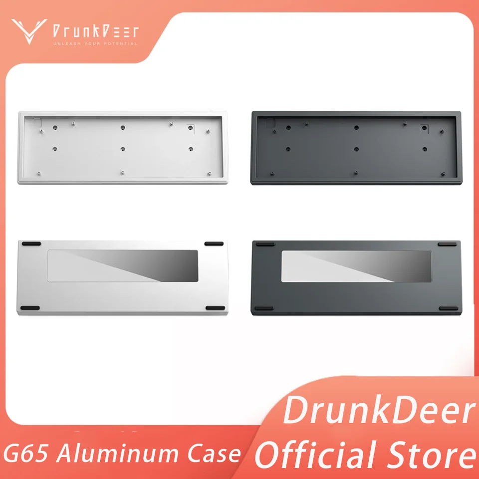 DrunkDeer Aluminum Alloy Metal Mechanical Magnetic Keyboard Case