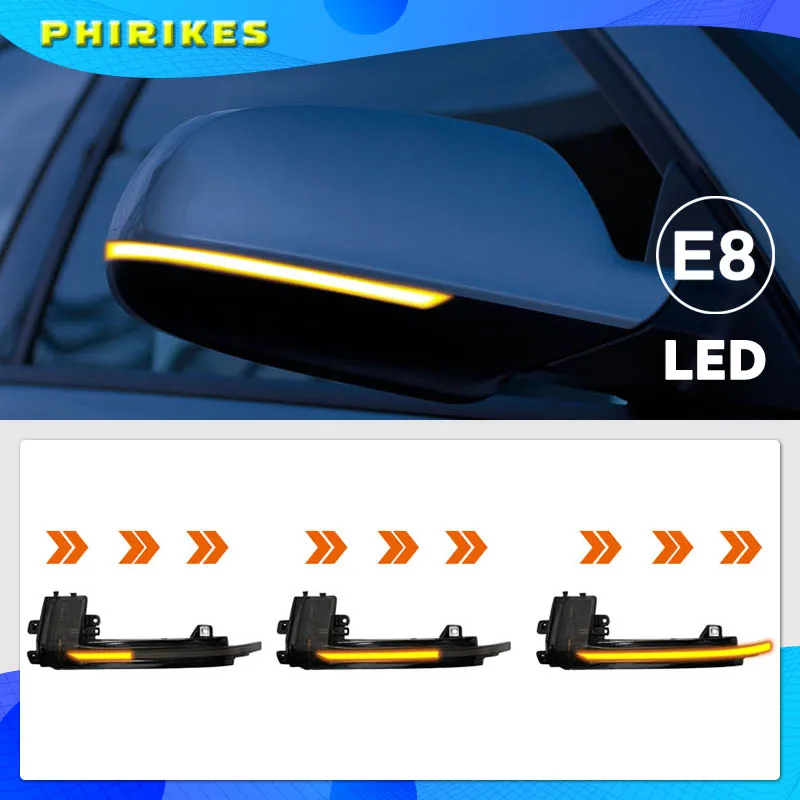 

Dynamic Blinker Mirror Light LED Turn Signal Side Indicator For Audi A3 8P B8.5 A4 A5 Q3 A6 C6 4F S6 S4 S5 S6 A8 D3 8K S8