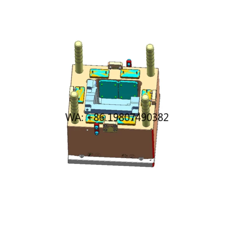 Complex Shape Plastic Mould Rapid Prototyping SKD61 S136 H13 Material ISO 9001 Certified for Toy Design Production