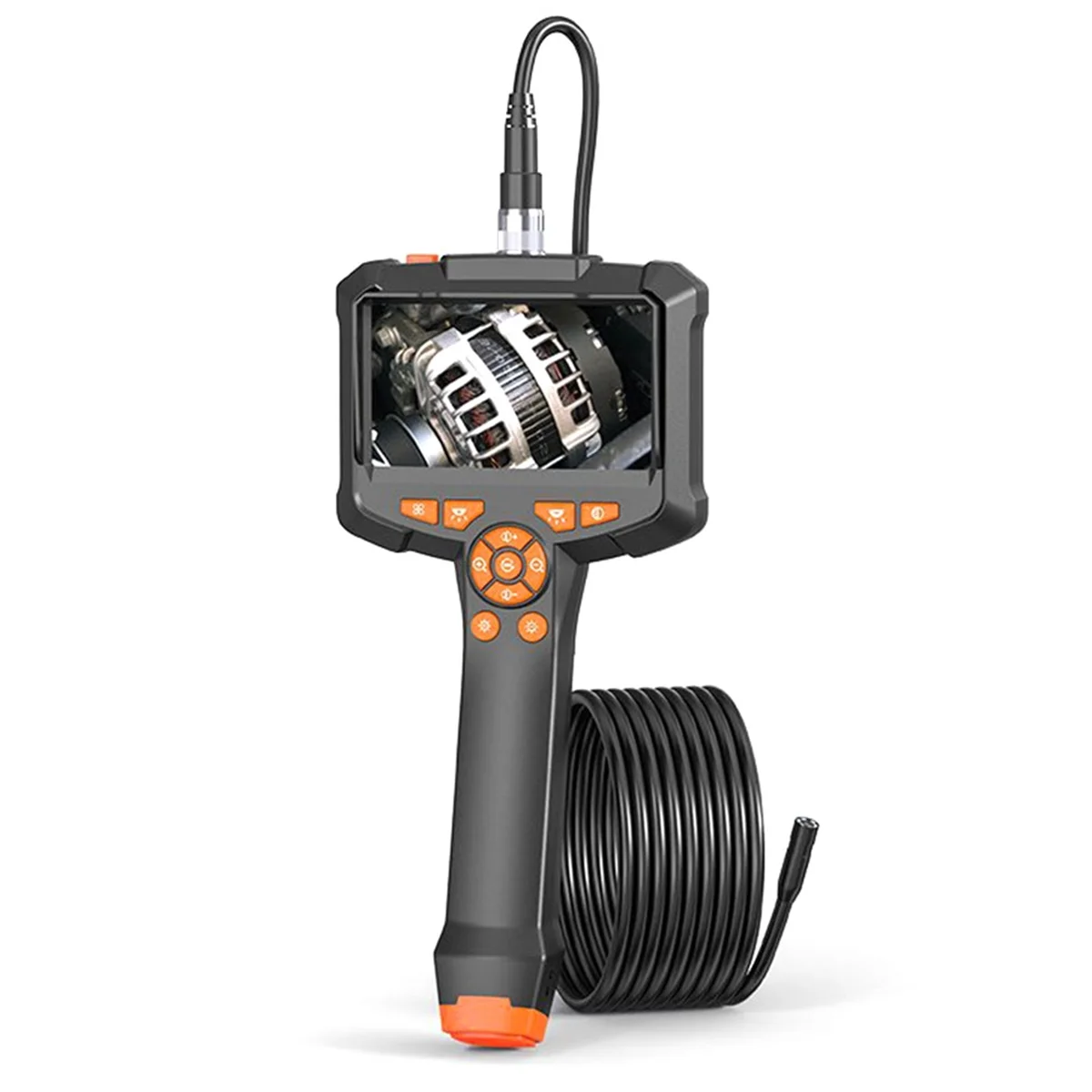 

A22I Portable Endoscope Camera with Light-4.3Inch IPS Screen 1080P HD Borescope, IP67 Waterproof Endoscope with 16.5Ft Cable