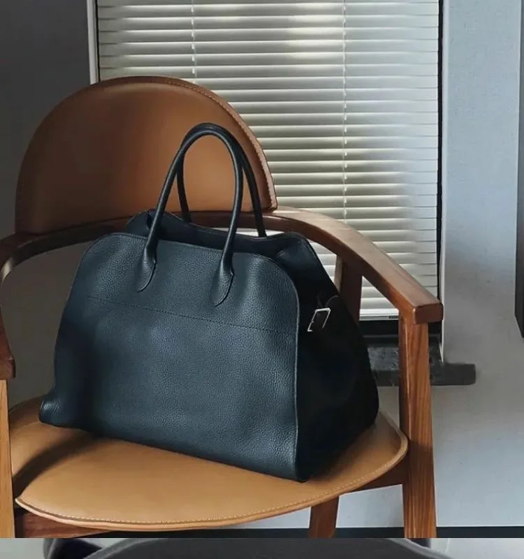 

Suede soft leather tote bagMargaux10, high-qualityMargaux15 soft calf leather casual soft suede texture pure cowhide women's bag