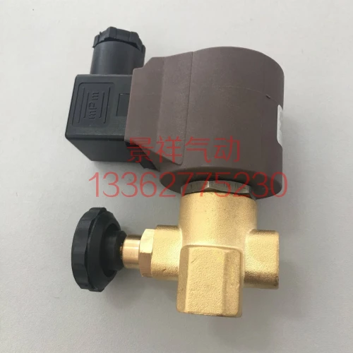 Normally close Brass high temperature steam solenoid valve VITON G1/4