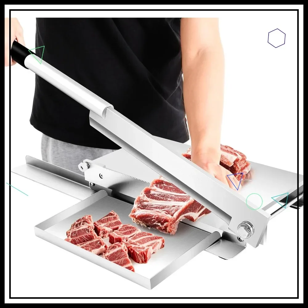 

Мощный ручной нож для разделки мяса и костей, из нержавеющей стали, с зубчатым лезвием для разделки курицы, для домашней кухни