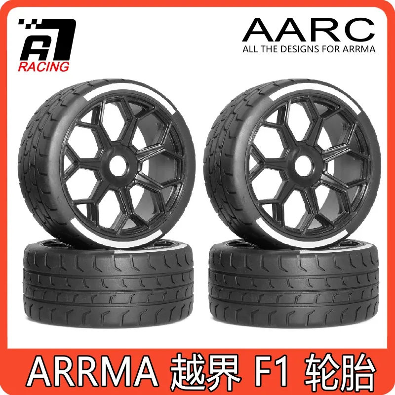 

ARRMA Infraction Limitless F1 1/8 RC Car Tires HN X3 GT Racing Wheels High-Speed Drift Rubber Tyres for 1/7 1/8 Scale RC Models