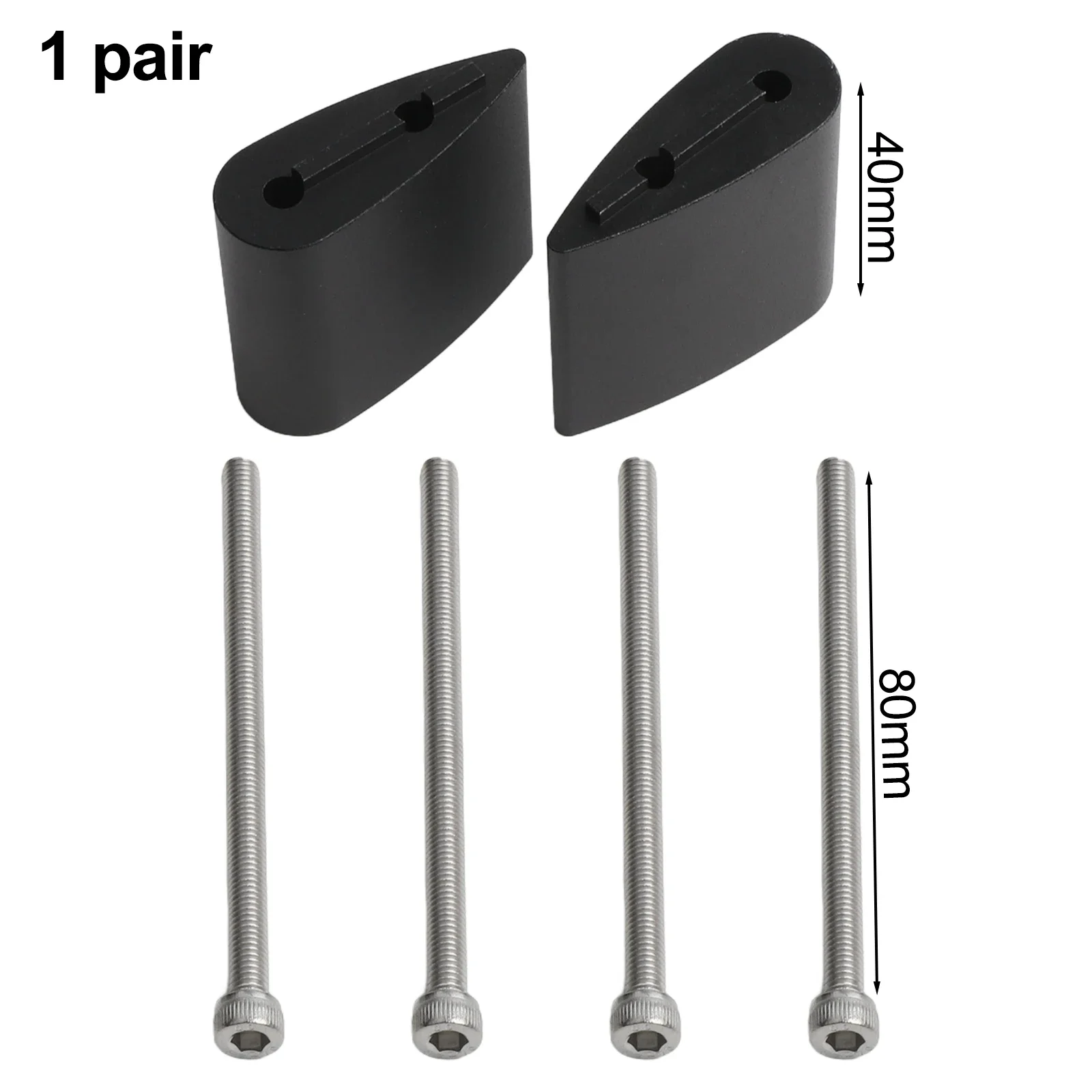 5/10/20/40mm Bicycle Adjusting Spacers Washer For TT Bike Handlebar Spacers Cycling For Aero Bars Increase Modification Parts
