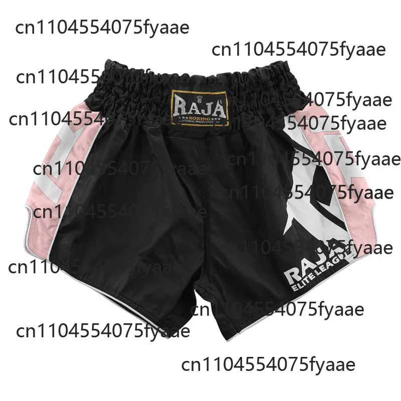 25-26 شورت ملاكمة جديد من RAJA للتدريب على الملاكمة واللياقة البدنية والصالة الرياضية والقتال MMA ماوي تايلاندية كيك بوكسينغ جذوع الملابس #6