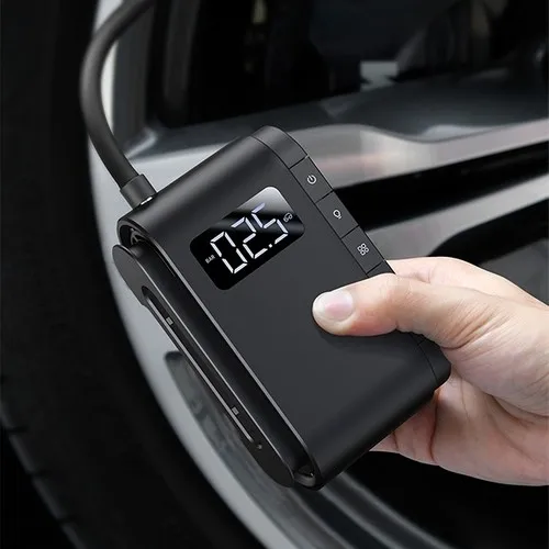 Vehicle Tire Wireless Mini Inflatable Pump Compressor 4000 Mah - Dynamic Eye Inflator Pump