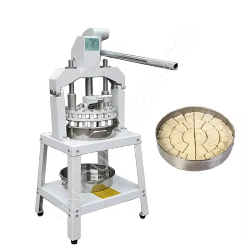 30~180g Easy Operation Bakery Making Manual 36pcs Dough Divider Cutter Machine For Pita Bread Pizza Bun Dough Dividing Machine