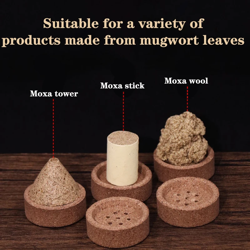 Moxibustion Accessory Nutgrass Galingale Mat Chinese Herbal 100% Natural Ingredients Moxa Wool Warm Meridian Massage Health Care