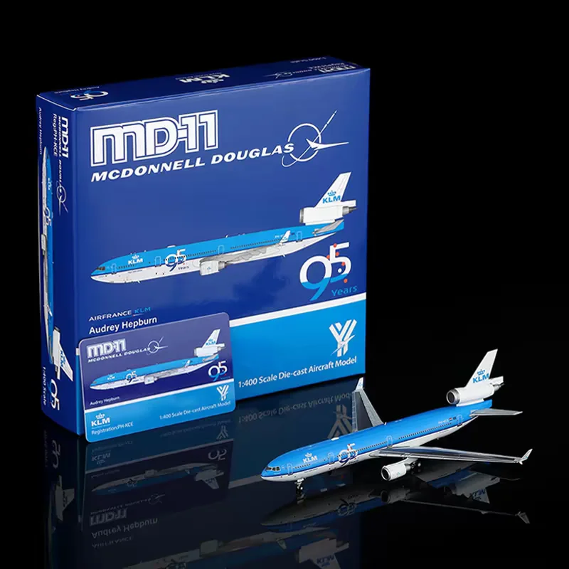 modellino-aereo-yy-wings-scala-1-400-dutch-airlines-md-11-ph-kce-ph-kcd-in-lega-pressofusa-classico-da-collezione-souvenir-regalo-esposizione-statica