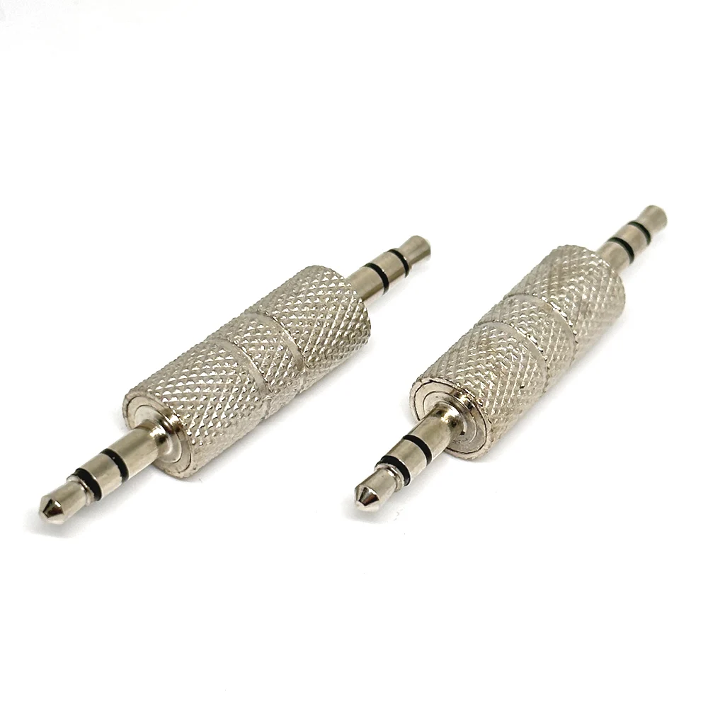 3.5mm Male to Male 3.5mm / 3.5 mm Male to Male 3.5 mm Adapter Converter Stereo Audio Headphone Jack High Quality