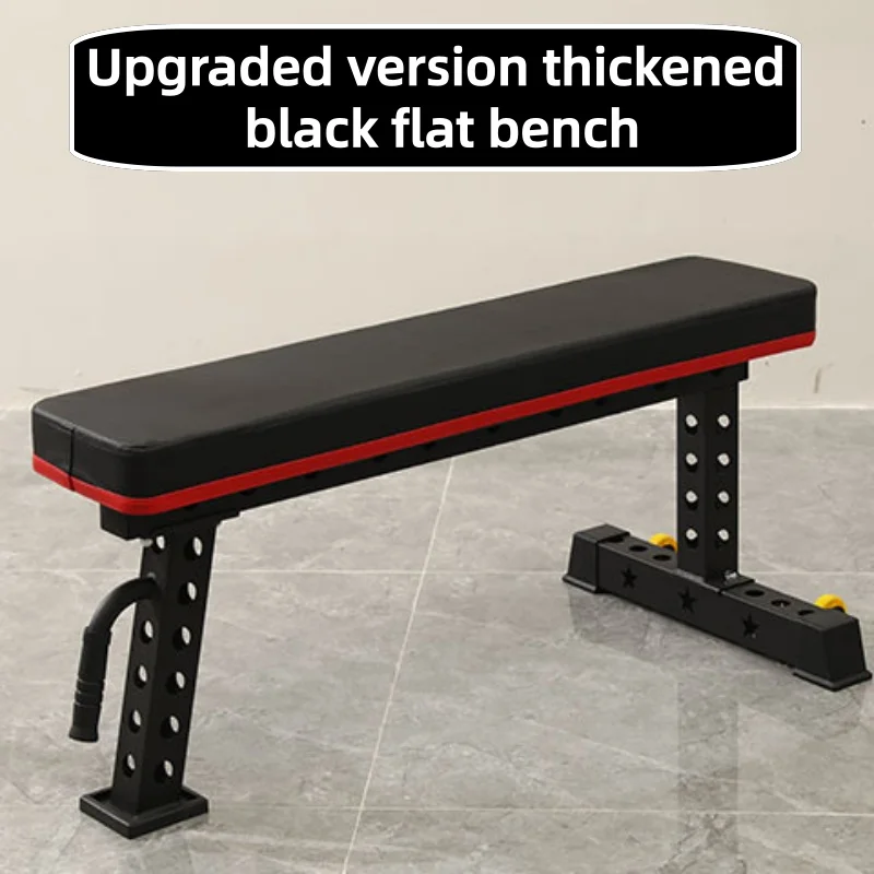 

Тренажер для жима лежа и пресса, многофункциональная скамья для фитнеса, интегрированная с тренажером для жима штангой, для домашнего спортзала