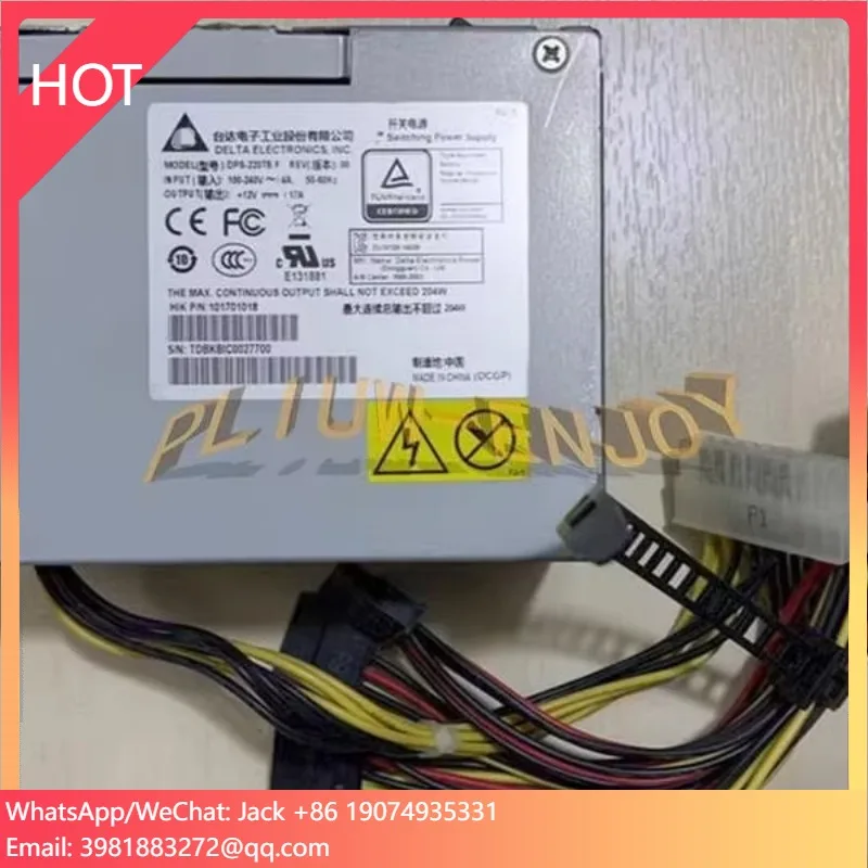 

1 шт. оригинальный новый источник питания F DPS-220TB для 2U + DVR промышленного управления, программирование ПЛК, связь RS485