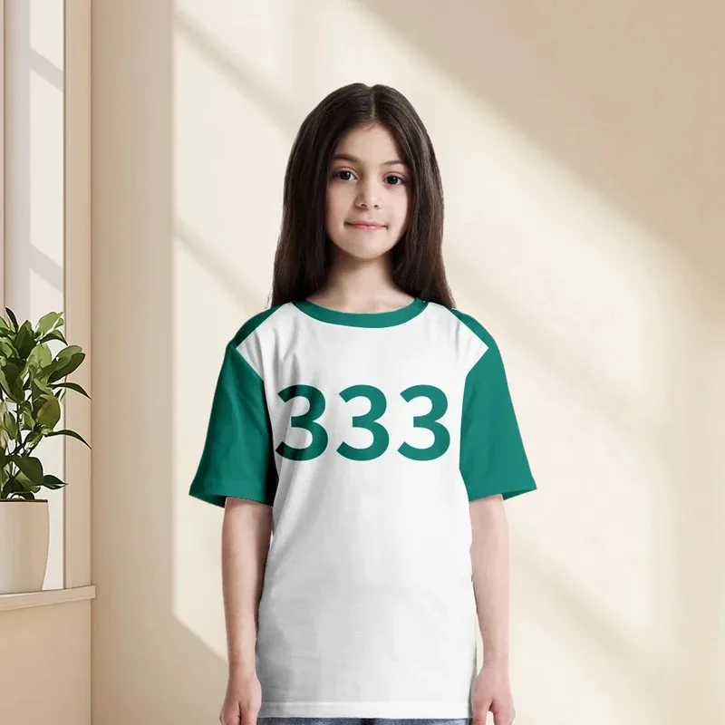 2025 New Season 2 TV Seong Gi-hun Cosplay Costume Game 123 Kim Jun-hee Dae-ho Tracksuit T-shirt Party Clothes Suit Unisex Sw ★☆★