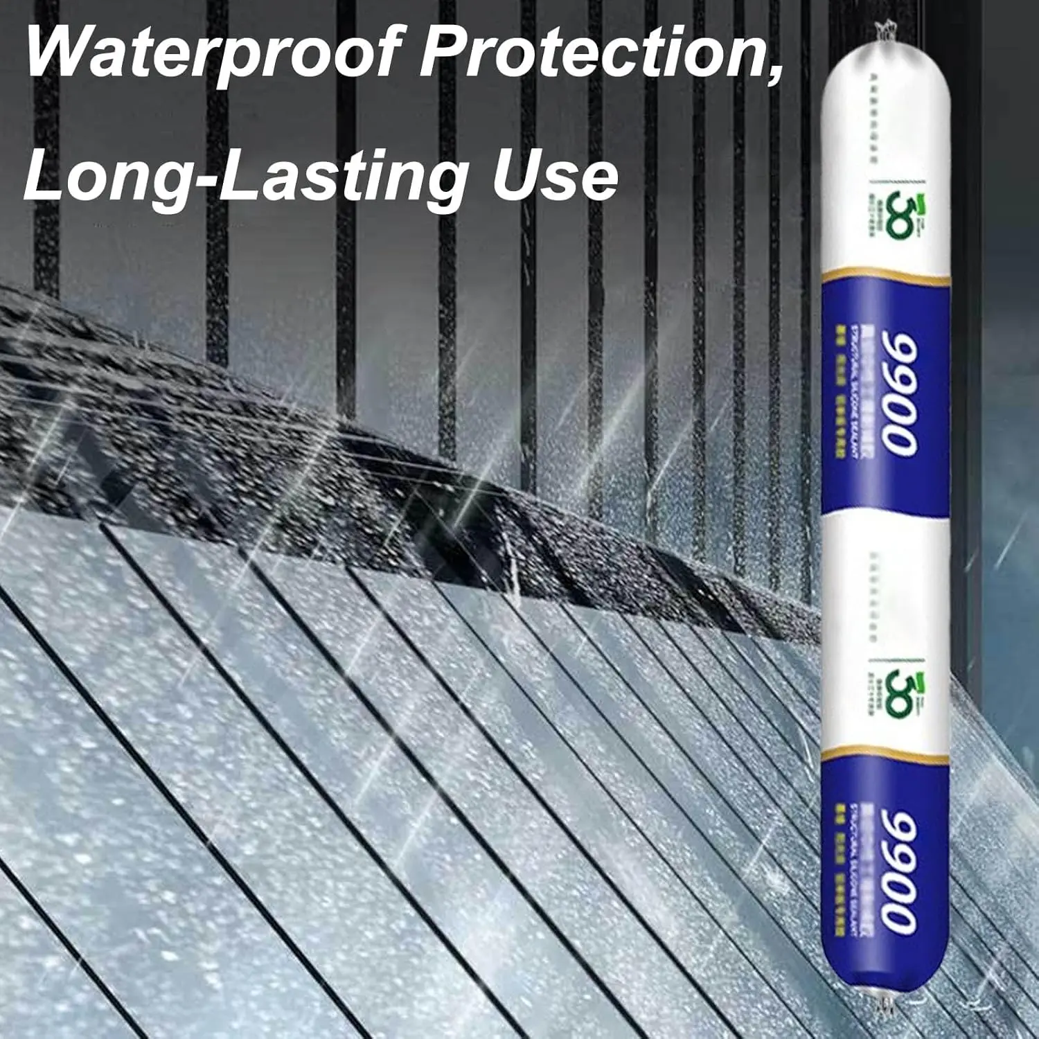 Silicone Sealant DH-9900 High Temperature Resistant for Bathroom Roof Wall Crack Waterproof Indoor Outdoor Permanent Clear Seal