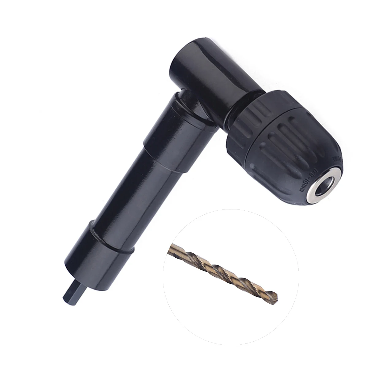 

Right Angle Drill Attachment 90 Degree Extension Hex Socket Adapter Electric Drill Bit Torque 25N·m 1500 Power Tool