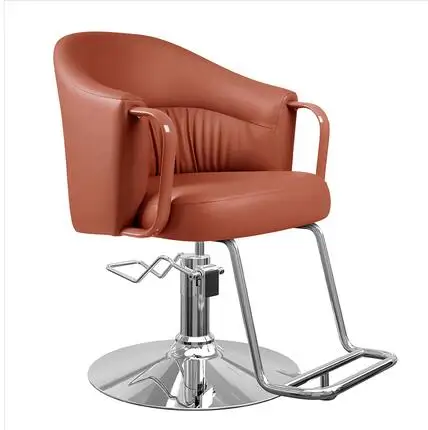 Barber shop barber chair iron dyeing barber chair stainless steel barber chair barber shop barber chair. Salon furniture, salon