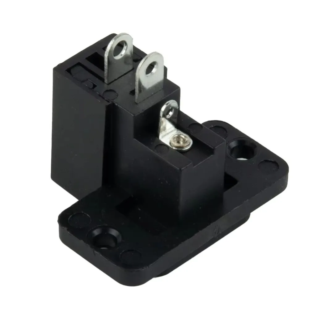 Foro di ricarica per auto elettrica riutilizzabile 6V 12V Porta di ricarica rotonda nera Accessori per auto giocattolo Parti di auto elettriche in plastica