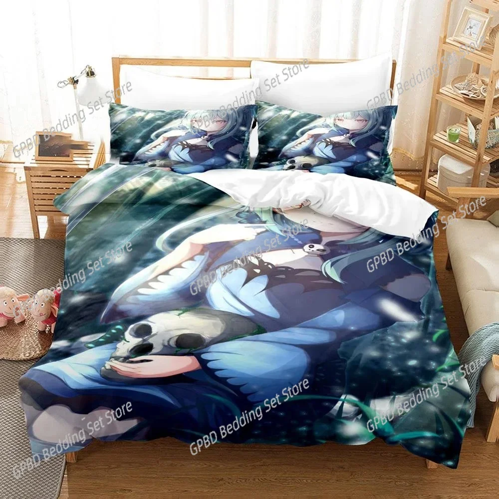 

3D Printed Uruha Rushia Bedding Set Single Twin Double Queen King Cal King Size Bed Linen Set